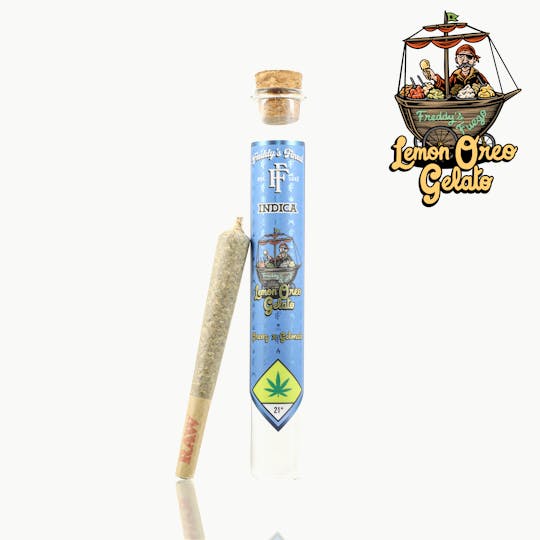 Freddy's Fuego - Lemon Gelato - Freddy's Finest Pre-Roll | 1g - 1