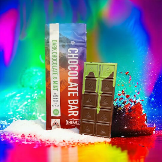 Emerald Elevation Cannabis Co - 100mg Full Spectrum, Dark Chocolate & Mint - 1