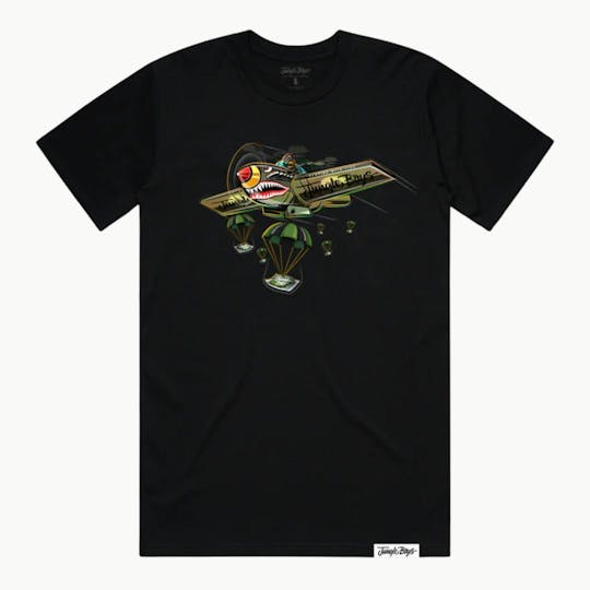 Jungle Boys - Jungle Boys Clothing | Drop Packs Tee - Large (Black) - 1