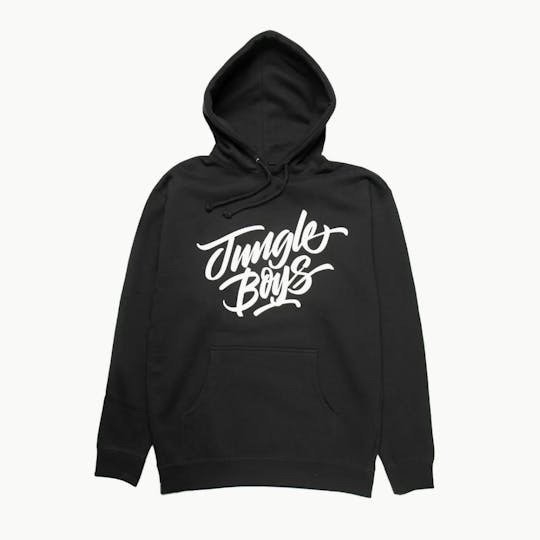 Jungle Boys - Jungle Boys Clothing | Stacked Hoodie - Medium (Black/White) - 1