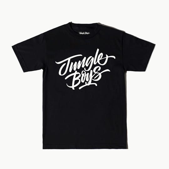 Jungle Boys - Jungle Boys Clothing | Stacked Tee - Large (Black/White) - 1