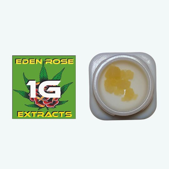 Eden Rose Processing - Eden Rose Extracts Live Resin 1g Concentrate - Juicy Fruit (Sativa) - 1