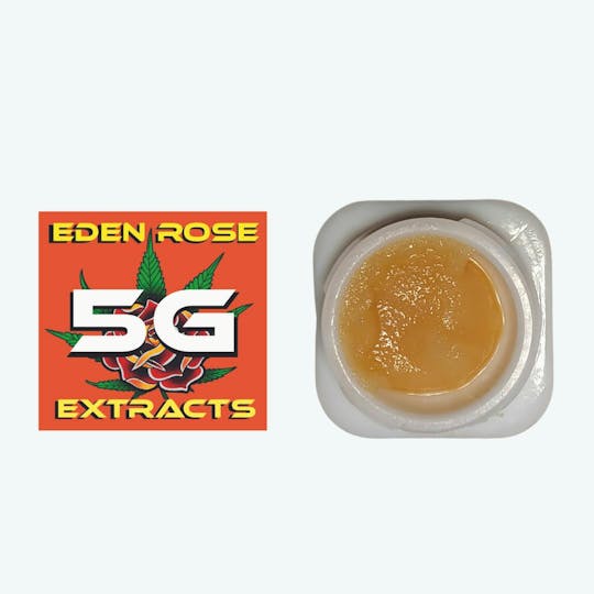 Eden Rose Processing - Eden Rose Extracts Live Resin Baller Jar 5g - Nova Gas (Indica) - 1