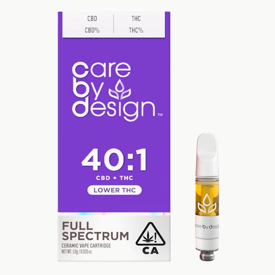 Care By Design - Care By Design | 40:1 Full Spectrum Vape Cartridge 1 Gram - 1
