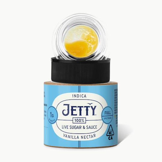 Jetty Extracts - Vanilla Nectar Live Sugar and Sauce Concentrate 1g - 1