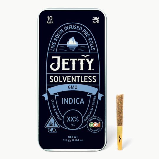 Jetty Extracts - GMO OCal Live Rosin Infused Pre-Roll 10 Packs (3.5g) - 1