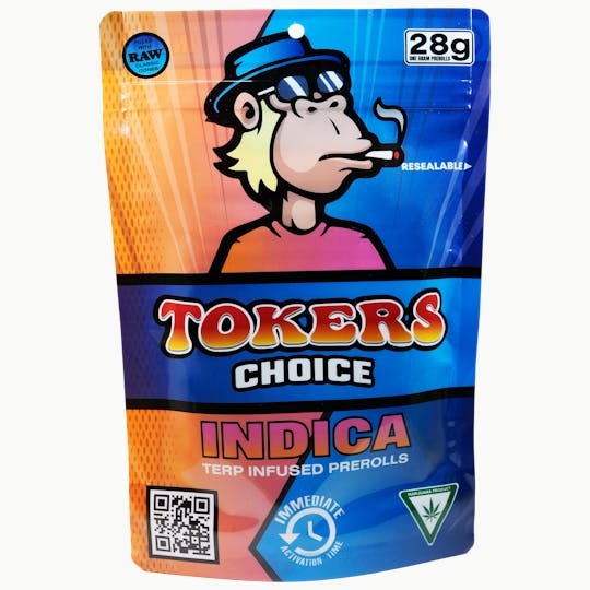 Tokers Choice - HAWAIIAN CAKE | 28 GRAM PREROLL PACK - 1