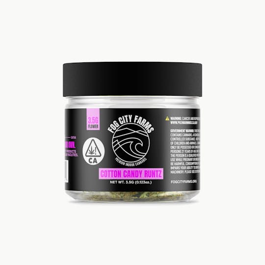 Fog City Farms - Cotton Candy Runtz 3.5g Premium Indoor - 1