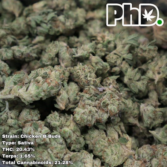 Pharmicated - PhD Indoor Flower - Chicken B-Buds - 1