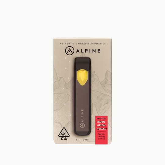 Alpine Vapor - Watermelon Hokusai - Indica - AIO 1g - 1