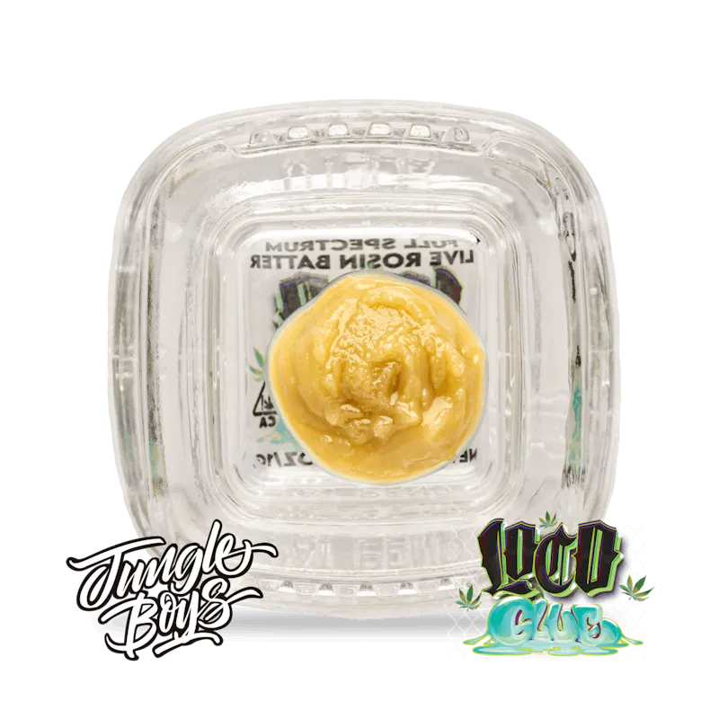 Jungle Boys Loco Glue - 1g Full Spectrum Live Rosin Batter