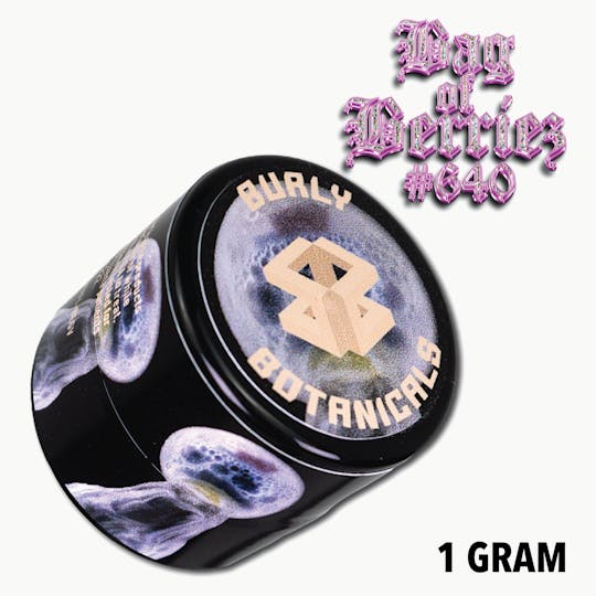 Burly Botanicals - Burly Botanicals | Bag of Berriez #640 | 1g Hash Rosin - 1