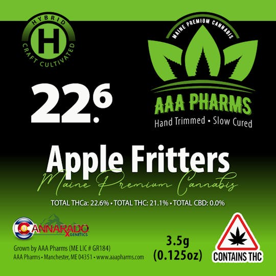 AAA Pharms - Apple Fritter - Premium Flower - 1