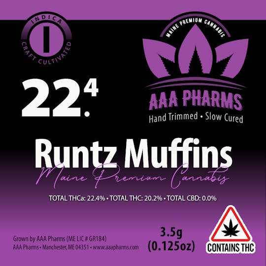 AAA Pharms - Runtz Muffins - Premium Flower - 1