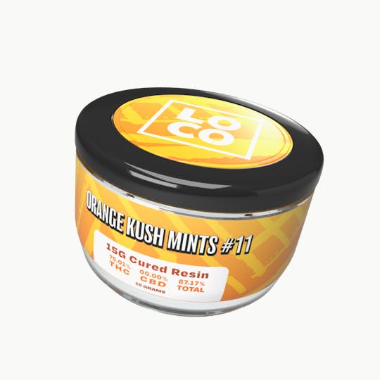 LOCO - LOCO Cured Resin 15g - Orange Kush Mints #11 - 1