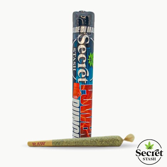 Secret Stash - Secret Stash | Full Bud Pre Roll | Power Punch | 1.2g - 1