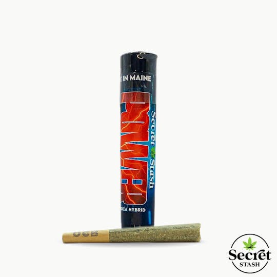 Secret Stash - Secret Stash | Full Bud Pre Roll | Power Punch | .5g - 1