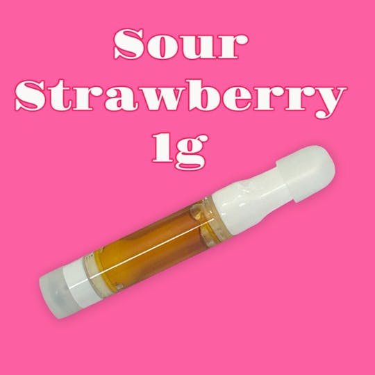 Daedalus Craft Cannabis - Sour Strawberry - Cartridge - 1 Gram - 1