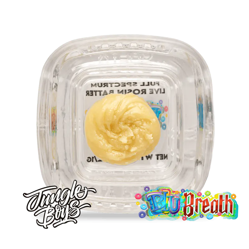 Jungle Boys Blu Breath - 2.5g Full Spectrum Live Rosin Batter
