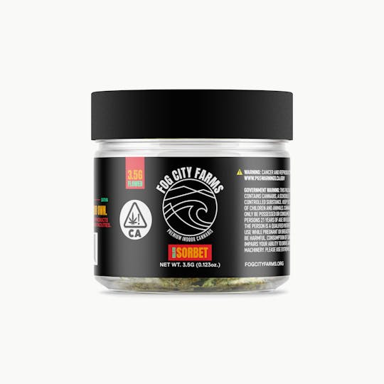 Fog City Farms - Gelato Sorbet 3.5g Premium Indoor - 1