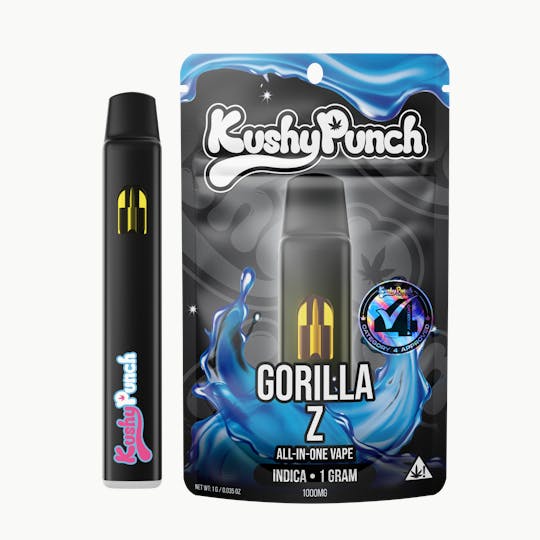 Kushy Punch - 1G Kushy Punch Vape - Gorilla Z - 1