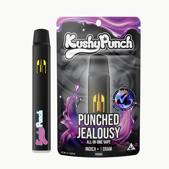 Kushy Punch - 1G Kushy Punch Vape - Punched Jealousy - 1