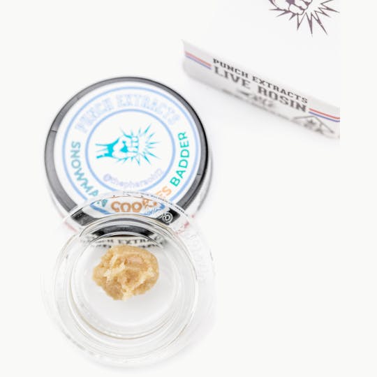 Punch Edibles & Extracts - Snowman Cookies Tier 4 Live Rosin Cold Cure Badder (1g) - 1