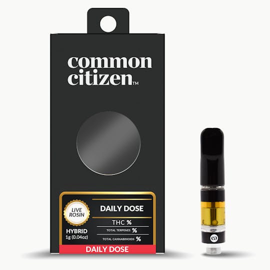 Common Citizen - Common Citizen Chem x Chocolate Live Rosin Cartridge .5g - 1