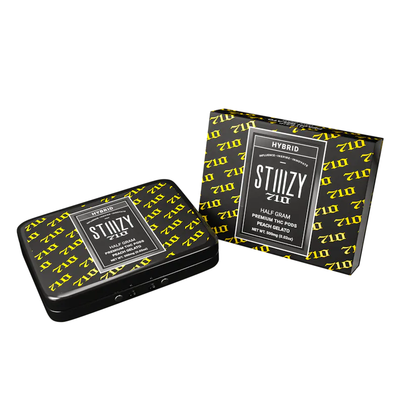Stiiizy Peach Gelato 710 Premium Thc Pod 1G - Il