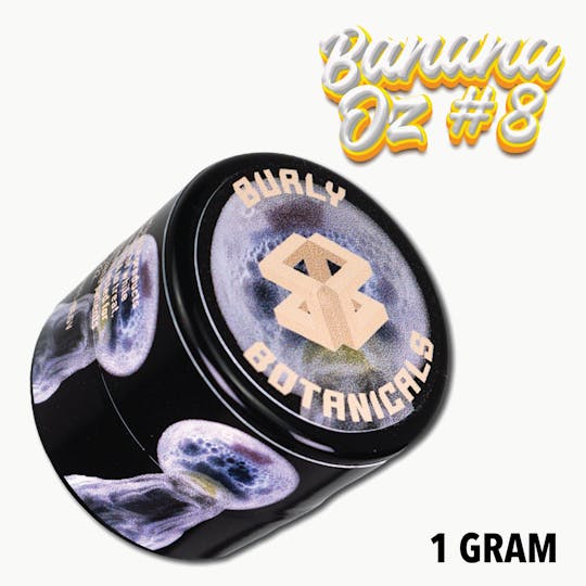 Burly Botanicals - Burly Botanicals | Banana OZ #8 | 1g Hash Rosin - 1