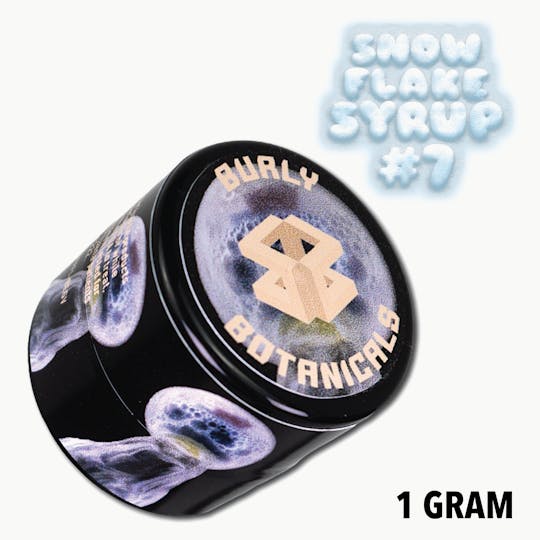 Burly Botanicals - Burly Botanicals | Snowflake Syrup #7 | 1g Hash Rosin - 1