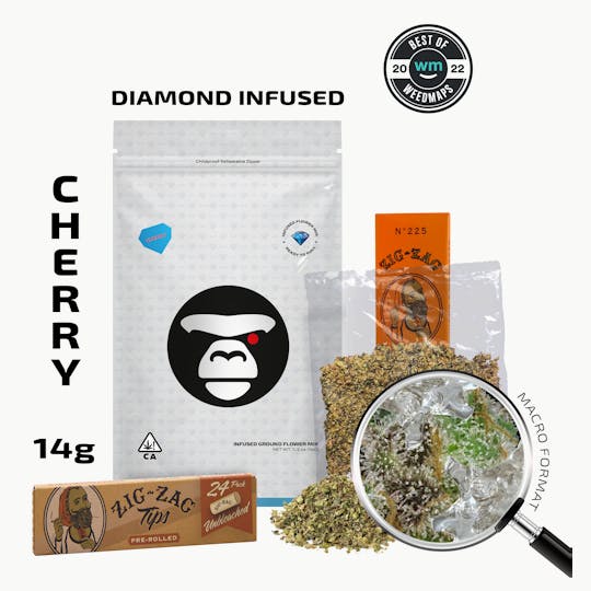 APE Premium Cannabis Corp - Cherry (Hybrid) — Infused Ground Flower Mix - 1
