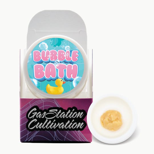 Gas Station Cultivation - Bubble Bath Cured Resin Badder 1G - 1