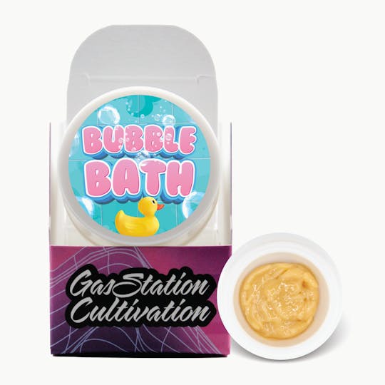 Gas Station Cultivation - Bubble Bath Cured Resin Badder 3.5G - 1