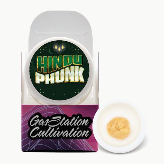 Gas Station Cultivation - Hindu Phunk Cured Resin Badder 1G - 1