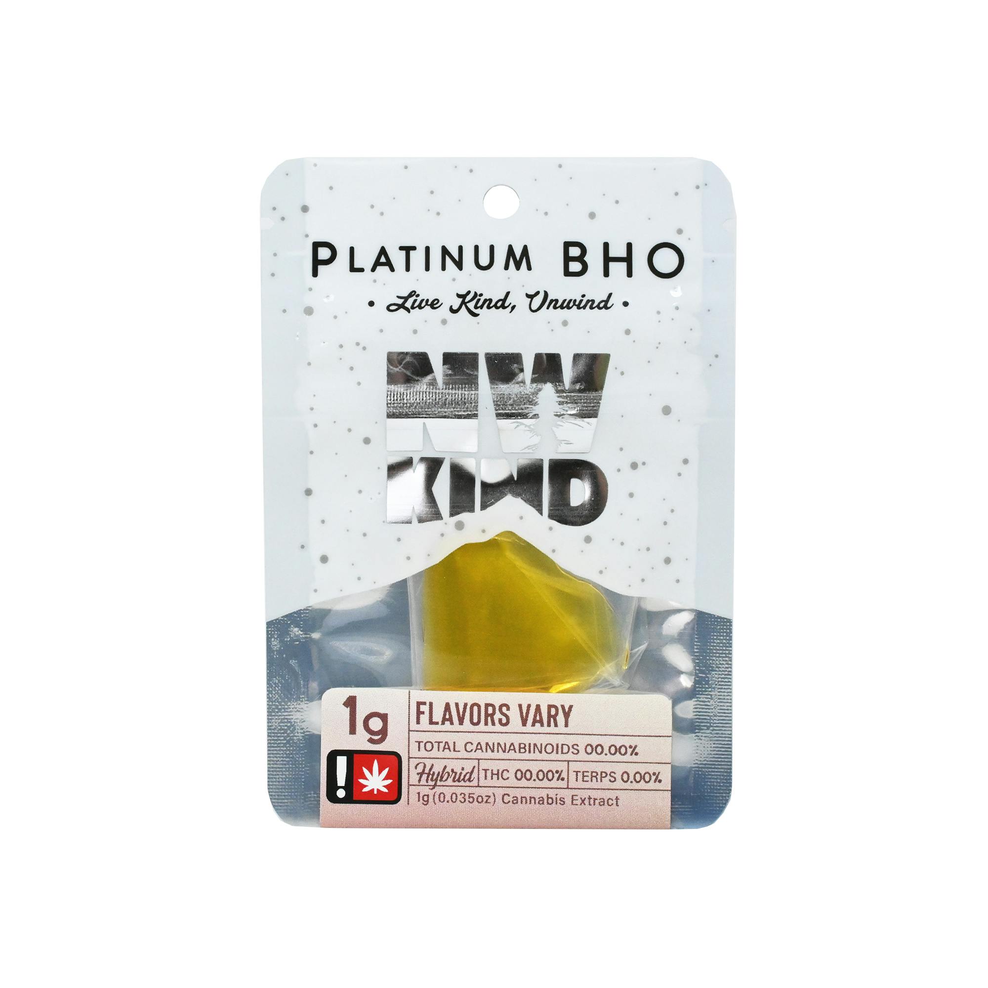 NW KIND - Triple Burger Platinum BHO Shatter 1g - 1