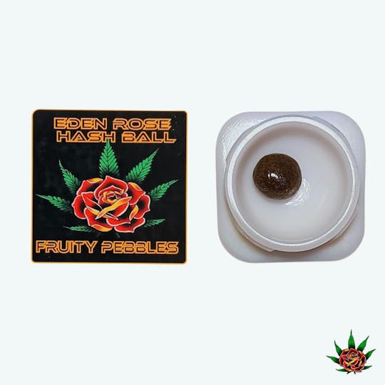 Eden Rose Processing - Eden Rose Extracts Hash Ball - Fruity Pebbles - 1