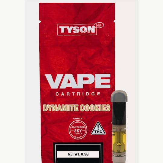 Southern Sky Brands - Tyson Dynamite Cookies Vape - 0.5g - 1