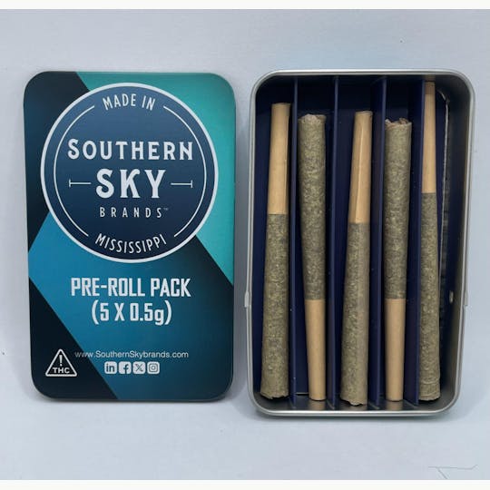 Southern Sky Brands - Ole Bliss 0.5g Pre Roll 5 Pack - 1