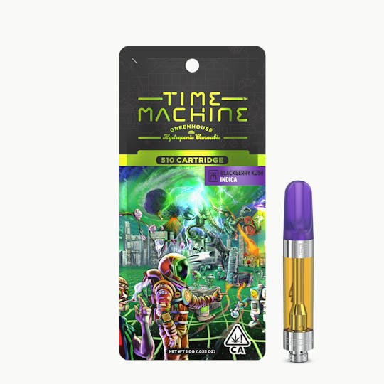 Time Machine - Blackberry Kush Indica Vape (1g) - 1