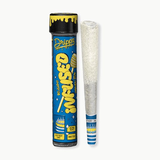 Drippz - Drippz Honey Stix - Lemon Cake - 1.1g Infused Pre-Roll - 1