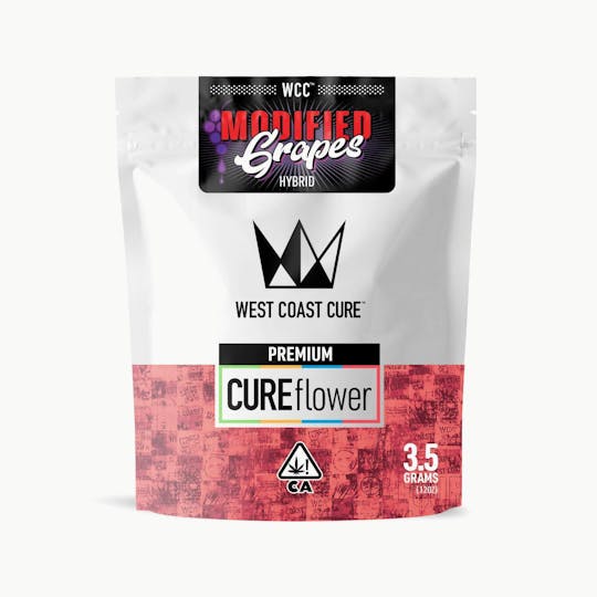 West Coast Cure - Modified Grapes - 3.5G Premium Flower - 1