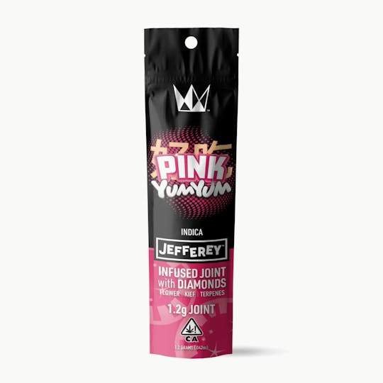 West Coast Cure - Pink Yum Yum - 1.2G Jefferey Infused Joint - 1