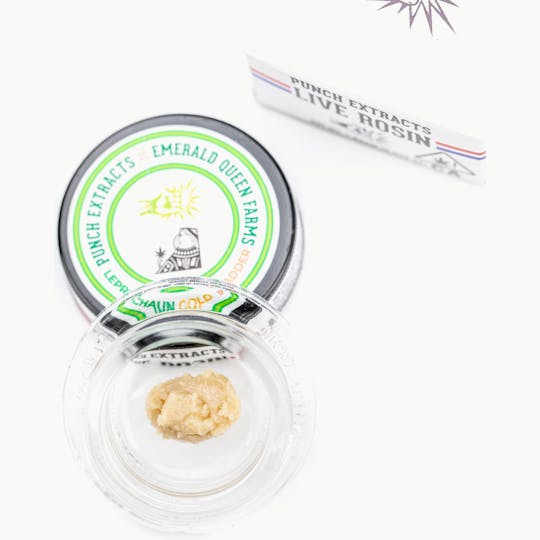 Punch Edibles & Extracts - Leprechaun Gold Tier 2 Live Rosin Cold Cure Badder (1g) - 1