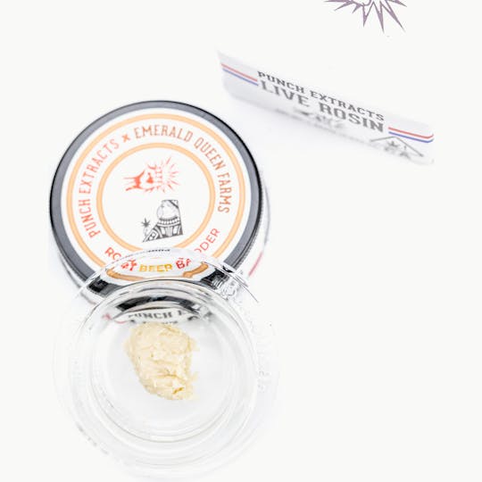 Punch Edibles & Extracts - Root Beer Tier 2 Live Rosin Cold Cure Badder (1g) - 1