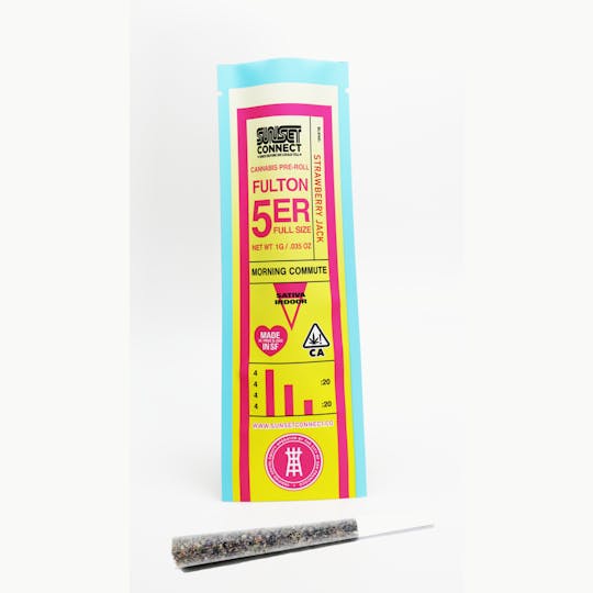 Sunset Connect - Fulton 5'er Strawberry Jack Sativa | 1g - 1