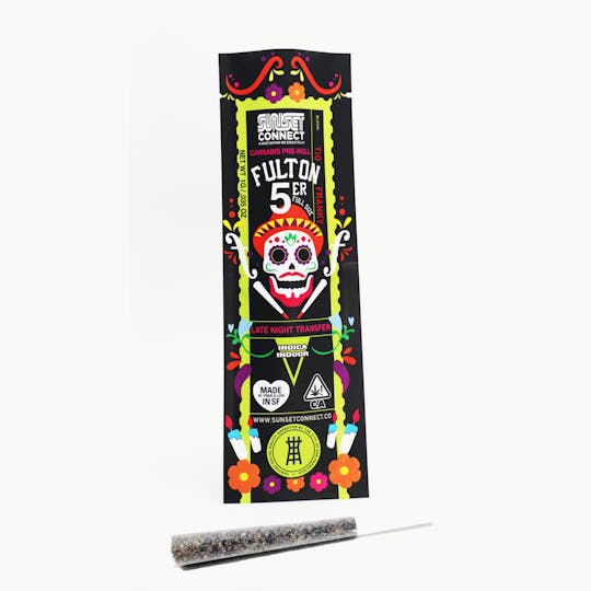 Sunset Connect - Fulton 5'er Tio Franky Indica | 1g - 1