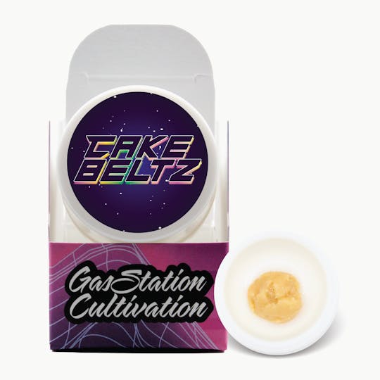 Gas Station Cultivation - Cake Beltz Cured Resin Badder 1G - 1