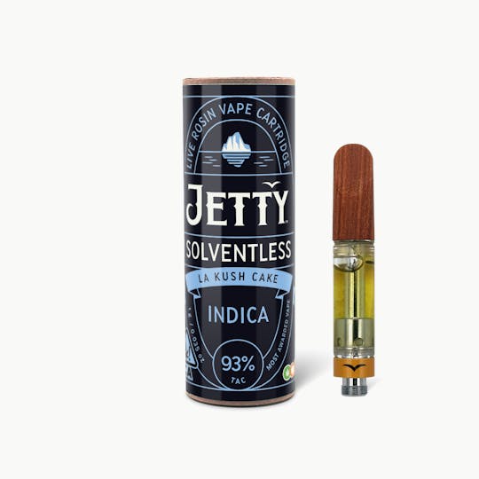 Jetty Extracts - LA Kush Cake OCal Solventless Cartridge 1g - 1