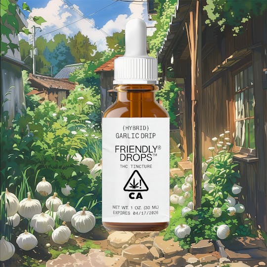 Friendly Brand - Garlic Drip | Hybrid | 1000mg Full Spectrum Tincture - 1
